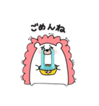 ピンクはりねずみ（個別スタンプ：2）