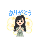 HINAスタンプ（女の子）（個別スタンプ：2）