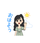 HINAスタンプ（女の子）（個別スタンプ：5）