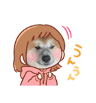 秋田犬ふふ村のぼやき（個別スタンプ：2）