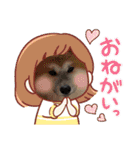 秋田犬ふふ村のぼやき（個別スタンプ：8）