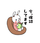 うさぎのリリィ（個別スタンプ：36）