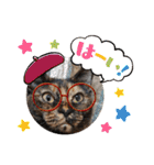 ちゃいろぅず。…くぅ＆もか（個別スタンプ：10）