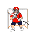 The Superb guys（lacrosse）（個別スタンプ：8）