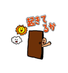 僕の彼女の落書きスタンプ 8（個別スタンプ：3）