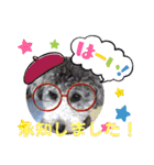 シルバートイプードル まんぷく君②（個別スタンプ：9）