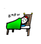 起き上がらないこぼし（個別スタンプ：3）