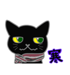 吾輩は黒い猫であるNo.3（個別スタンプ：36）