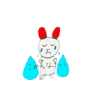 イチゴうさぎ（個別スタンプ：2）