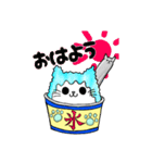 かき氷にゃんず（個別スタンプ：1）