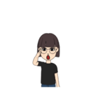 くるくるのスタンプ 本人用（個別スタンプ：9）