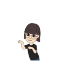 くるくるのスタンプ 本人用（個別スタンプ：11）