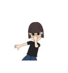 くるくるのスタンプ 本人用（個別スタンプ：16）