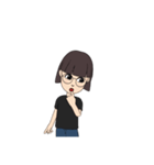 くるくるのスタンプ 本人用（個別スタンプ：23）