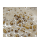 食品シリーズ : 綠豆の牛乳（個別スタンプ：6）