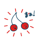 ほぼ一息で気持ちを伝えるくだものサン（個別スタンプ：30）