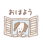 Dogs まったりな犬たち Brown_2（個別スタンプ：5）