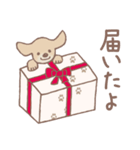 Dogs まったりな犬たち Brown_2（個別スタンプ：29）