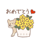 Dogs まったりな犬たち Brown_2（個別スタンプ：30）