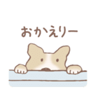 Dogs まったりな犬たち Brown_2（個別スタンプ：36）