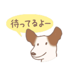 Dogs まったりな犬たち Brown_2（個別スタンプ：39）