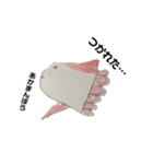 お絵描き 魚（個別スタンプ：13）