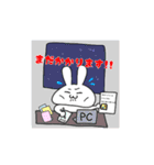 もっちりうさちゃん♡3（個別スタンプ：13）