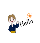 Speak English！（個別スタンプ：3）