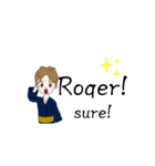 Speak English！（個別スタンプ：9）