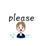 Speak English！（個別スタンプ：11）