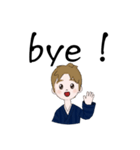 Speak English！（個別スタンプ：16）