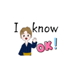 Speak English！（個別スタンプ：17）