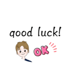 Speak English！（個別スタンプ：32）