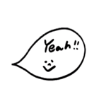 日常会話ゆるstamp☺︎（個別スタンプ：1）