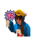 音女三銃士LINEスタンプ（個別スタンプ：6）