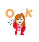 はいおっけい^ - ^（個別スタンプ：1）