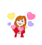 はいおっけい^ - ^（個別スタンプ：3）