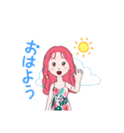 赤髪の女（個別スタンプ：5）