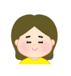 わたしのともだち、イエローマン（個別スタンプ：3）