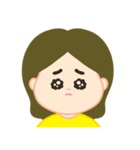 わたしのともだち、イエローマン（個別スタンプ：4）