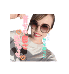ボンジュール里彩の日常会話。（個別スタンプ：6）