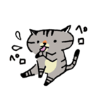キジトラ猫さん☆毎日使いやすい（個別スタンプ：34）
