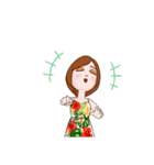summer girl 夏女子スタンプ（個別スタンプ：7）