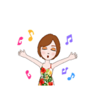 summer girl 夏女子スタンプ（個別スタンプ：13）