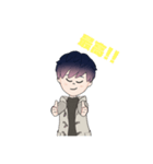 すぐ使える 男の子（個別スタンプ：5）