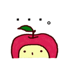 手描きのりんご（個別スタンプ：14）
