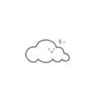 しゃべる雲（個別スタンプ：3）