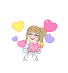 女の子の世界1（個別スタンプ：3）