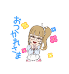 女の子の世界1（個別スタンプ：4）