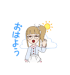 女の子の世界1（個別スタンプ：5）